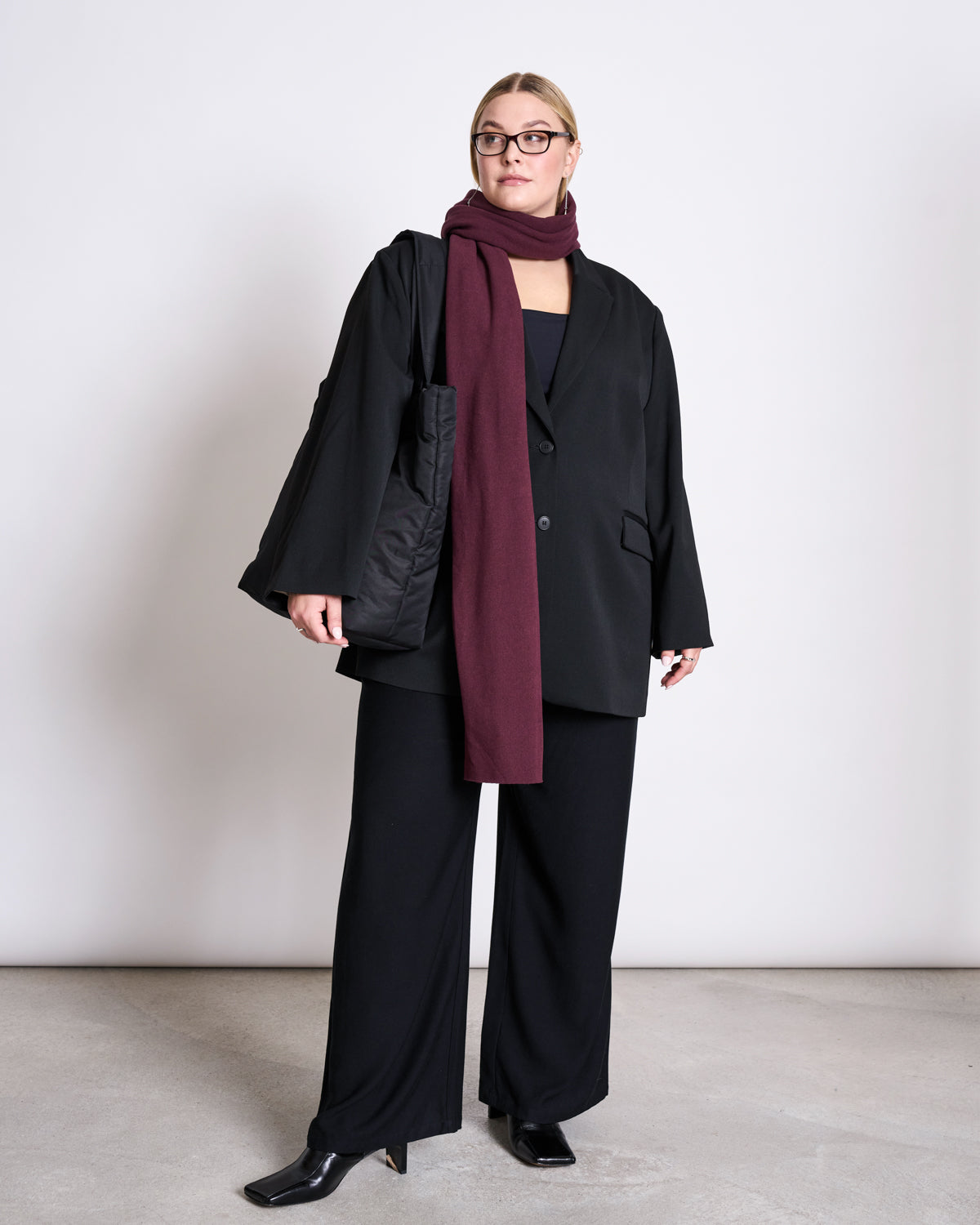 JAN|N JUNE ROSS Schal, cherry lacquer