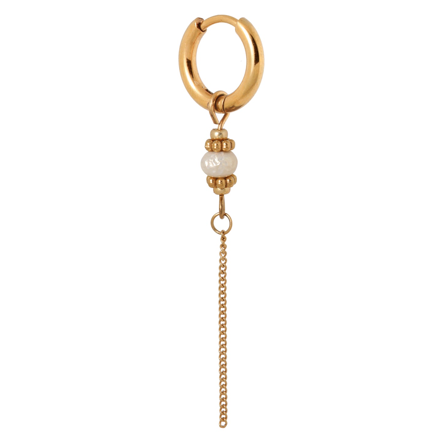 LABEL KIKI CLOUDY Hoop, gold
