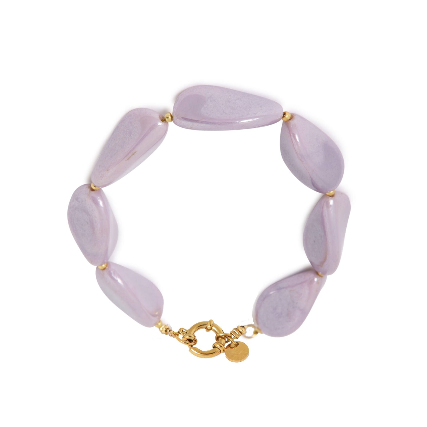 LABEL KIKI LILAC STONES Armband, gold