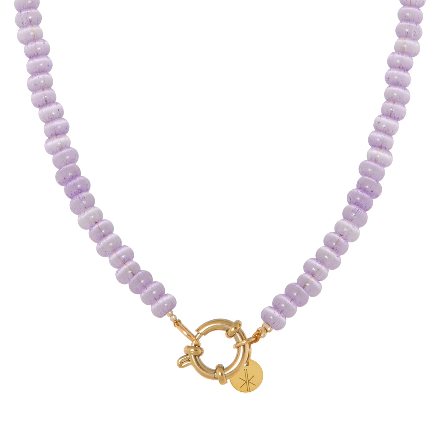 LABEL KIKI MINI PURPLE Kette, gold