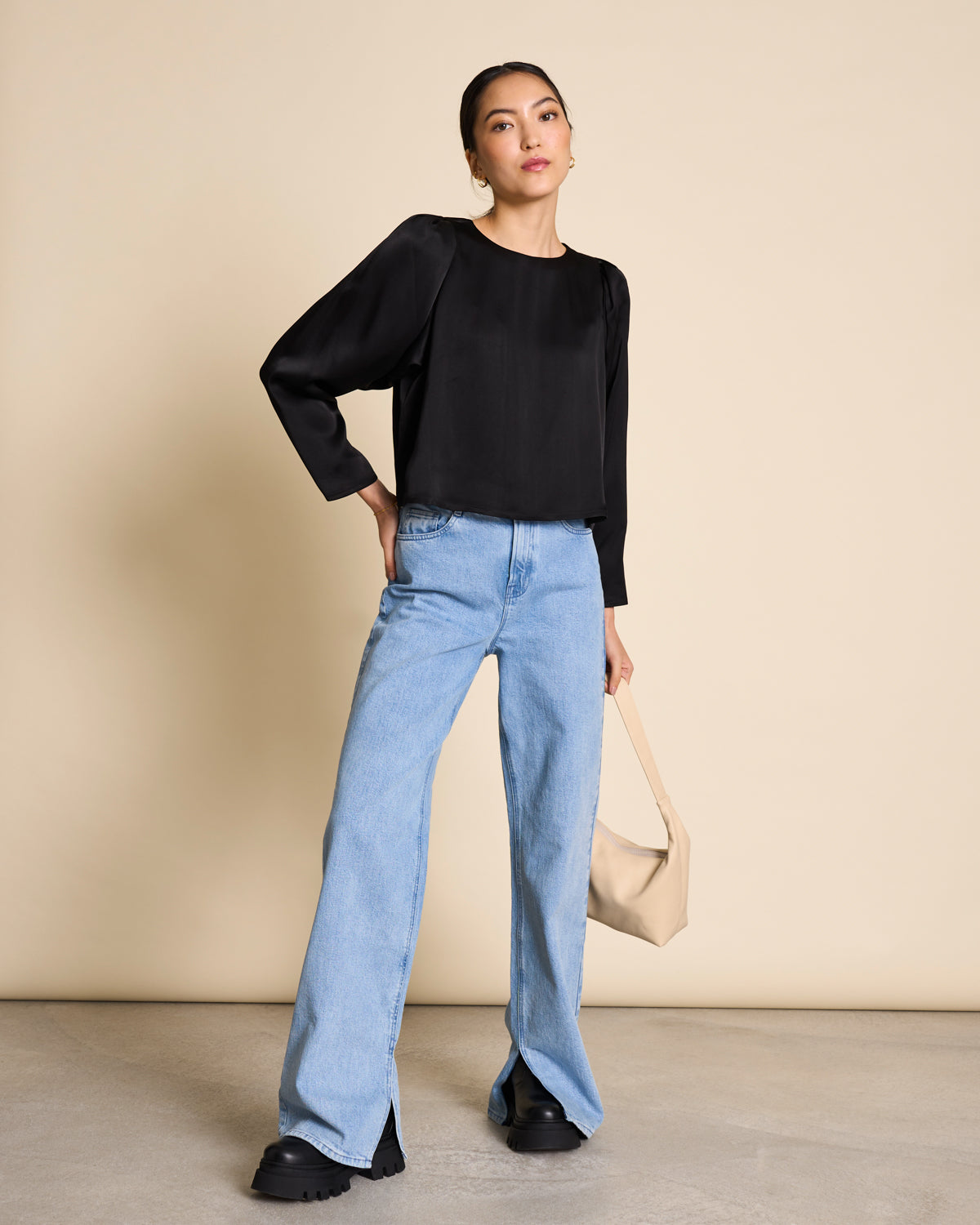 JAN|N JUNE SELENE Jeans, light blue