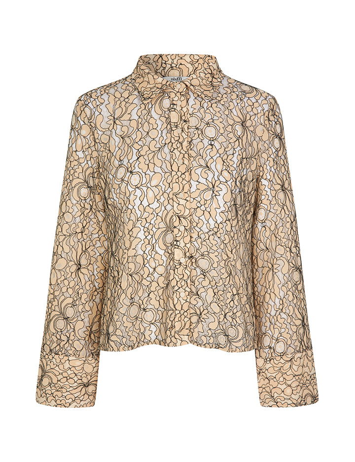 MBYM GIVA Bluse, beige