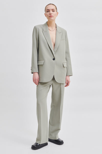 SECOND FEMALE ESSENCE Blazer, salbei