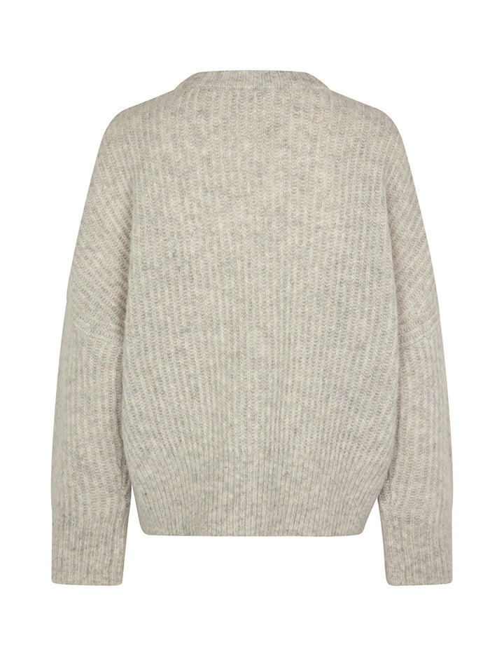 MBYM GILLIAN Pullover, hellgrau