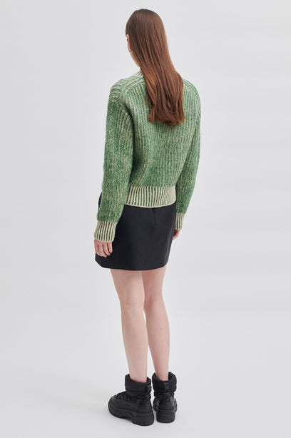 SECOND FEMALE KANTANA Wollpullover, grün