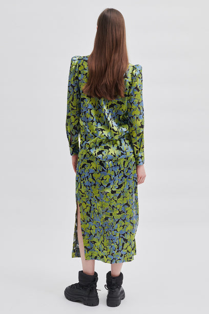 SECOND FEMALE LELOU Rock, grün blau