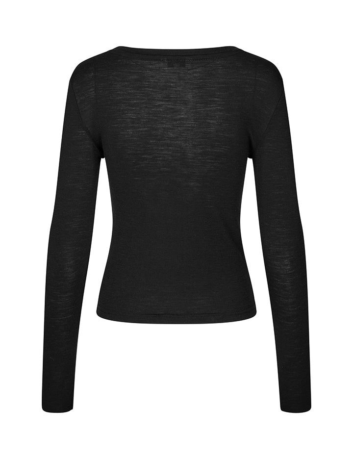 MBYM Christina-M Longsleeve, schwarz