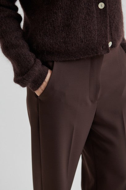 SECOND FEMALE FIQUE Hose, chocolate plum