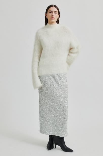 SECOND FEMALE ISAKY Pullover, offwhite