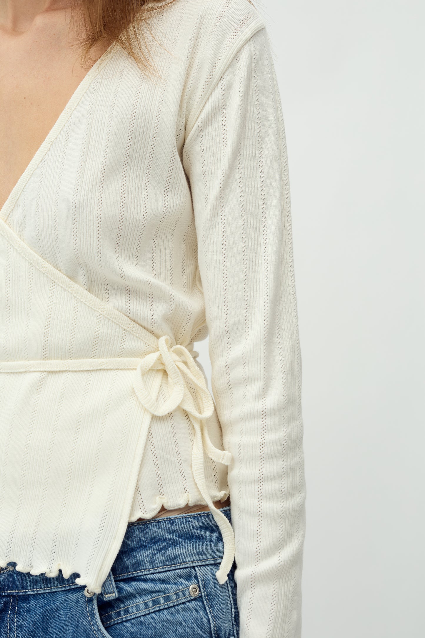 MBYM KACELAN Cardigan, weiß