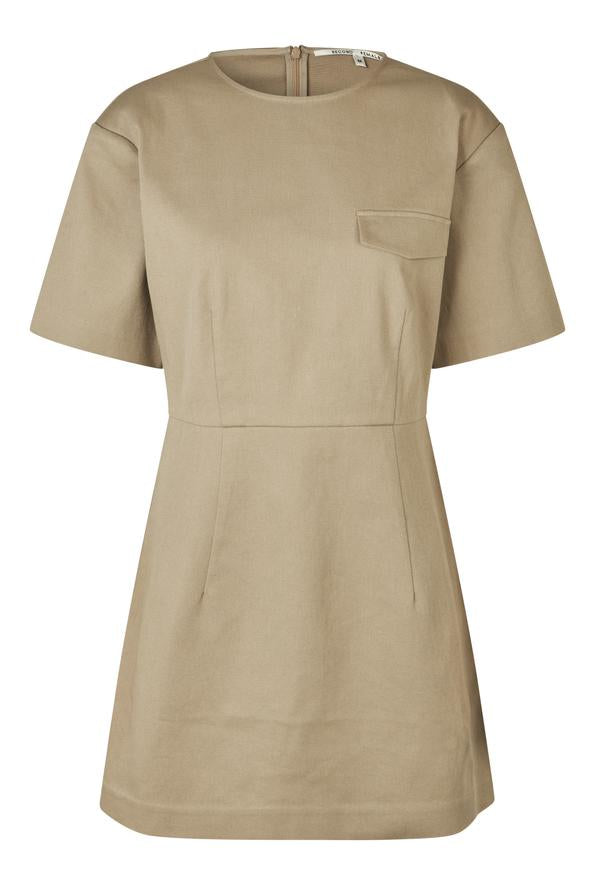 SECOND FEMALE FALUA Kleid, beige