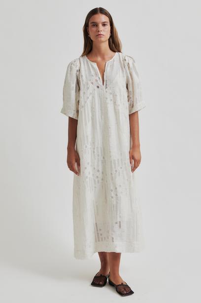 SECOND FEMALE NETE Kleid, beige