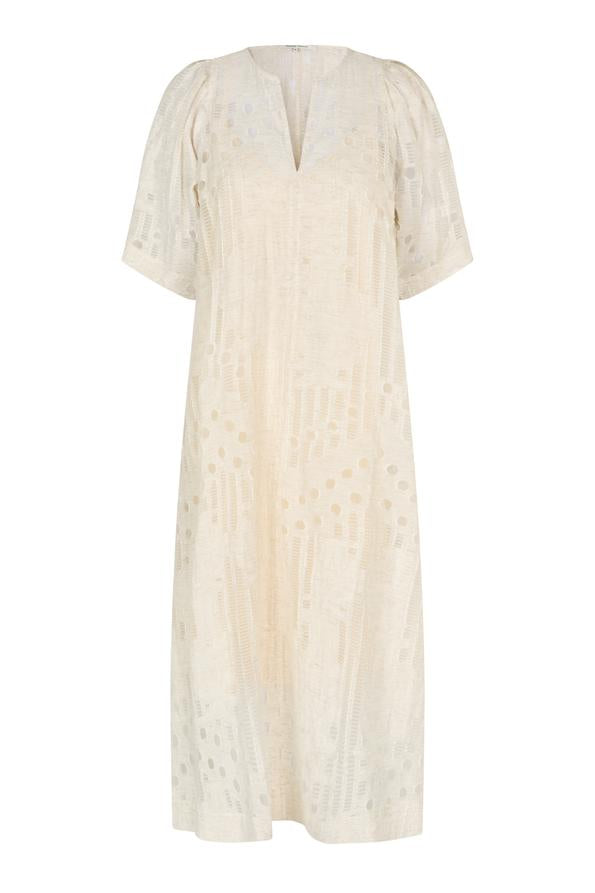 SECOND FEMALE NETE Kleid, beige