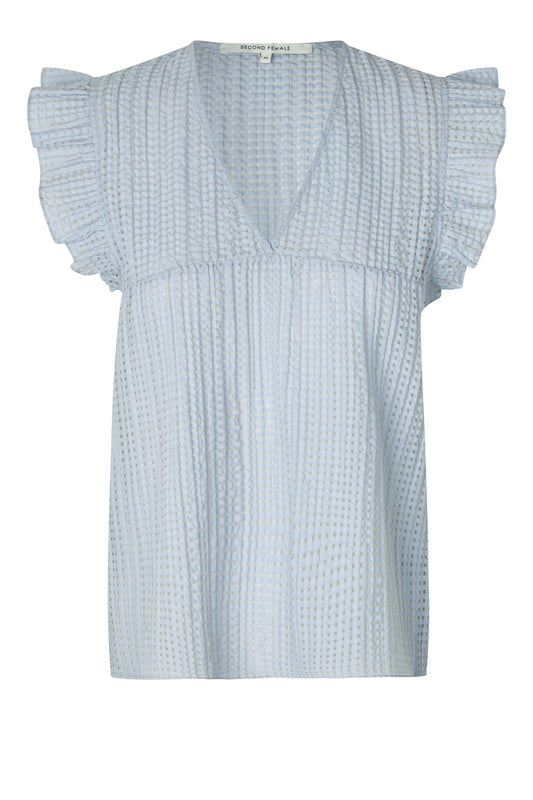 SECOND FEMALE TASCHA Bluse, gray dawn