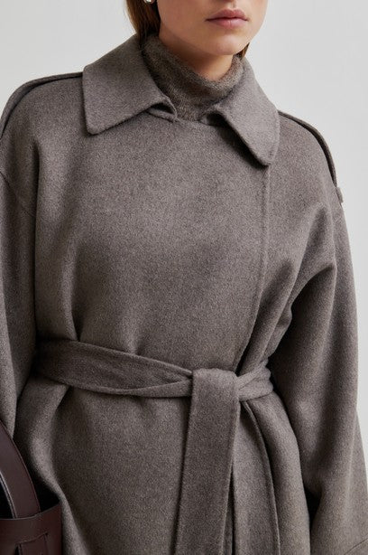 SECOND FEMALE WALANCE Jacke, braun melange