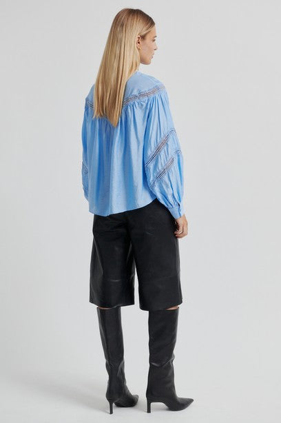 SECOND FEMALE INDY Bluse, hellblau