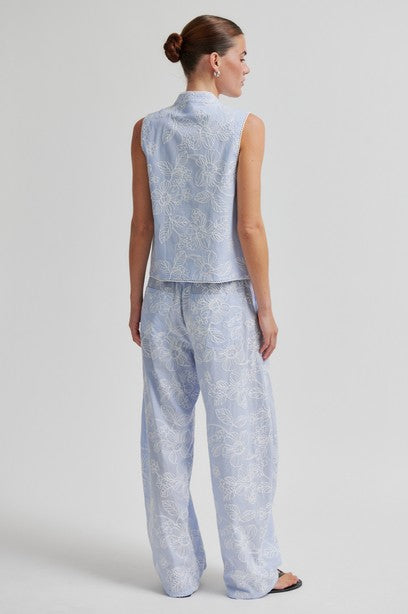SECOND FEMALE AUBREY Bluse, cashmere blue