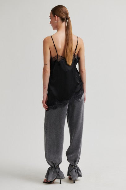 SECOND FEMALE LACIA Top, schwarz