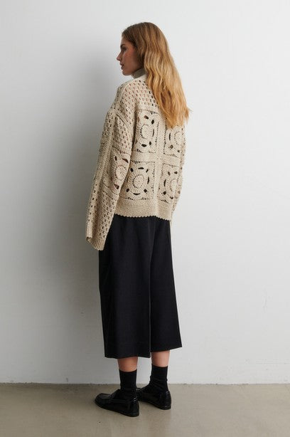 SECOND FEMALE CROSETTE Cardigan, camel