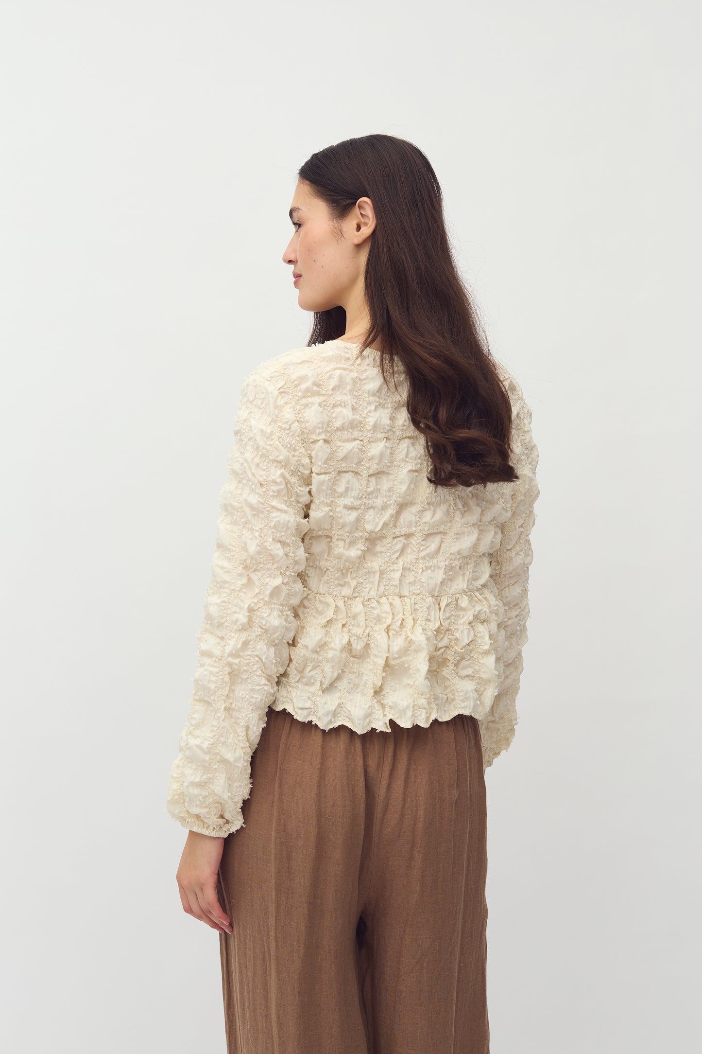 MBYM MIZA Bluse, offwhite