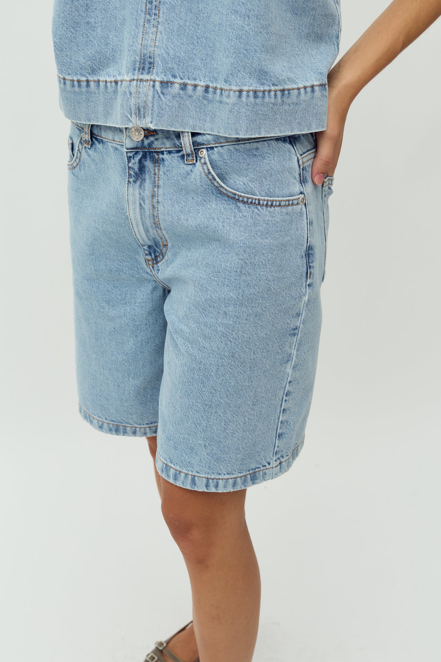 MBYM SANIRA Short, denim