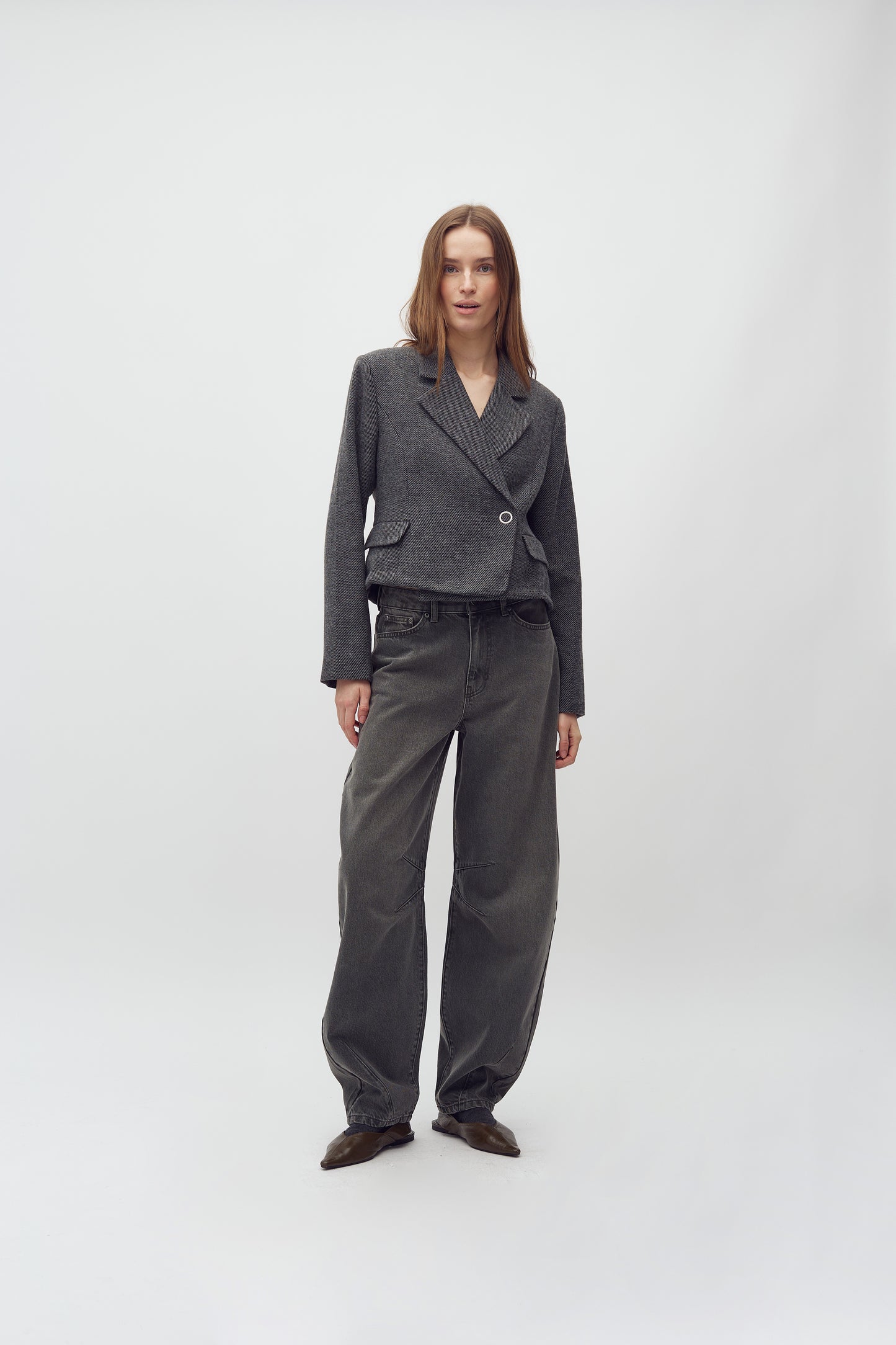 MBYM BARINA Jeans, khaki green