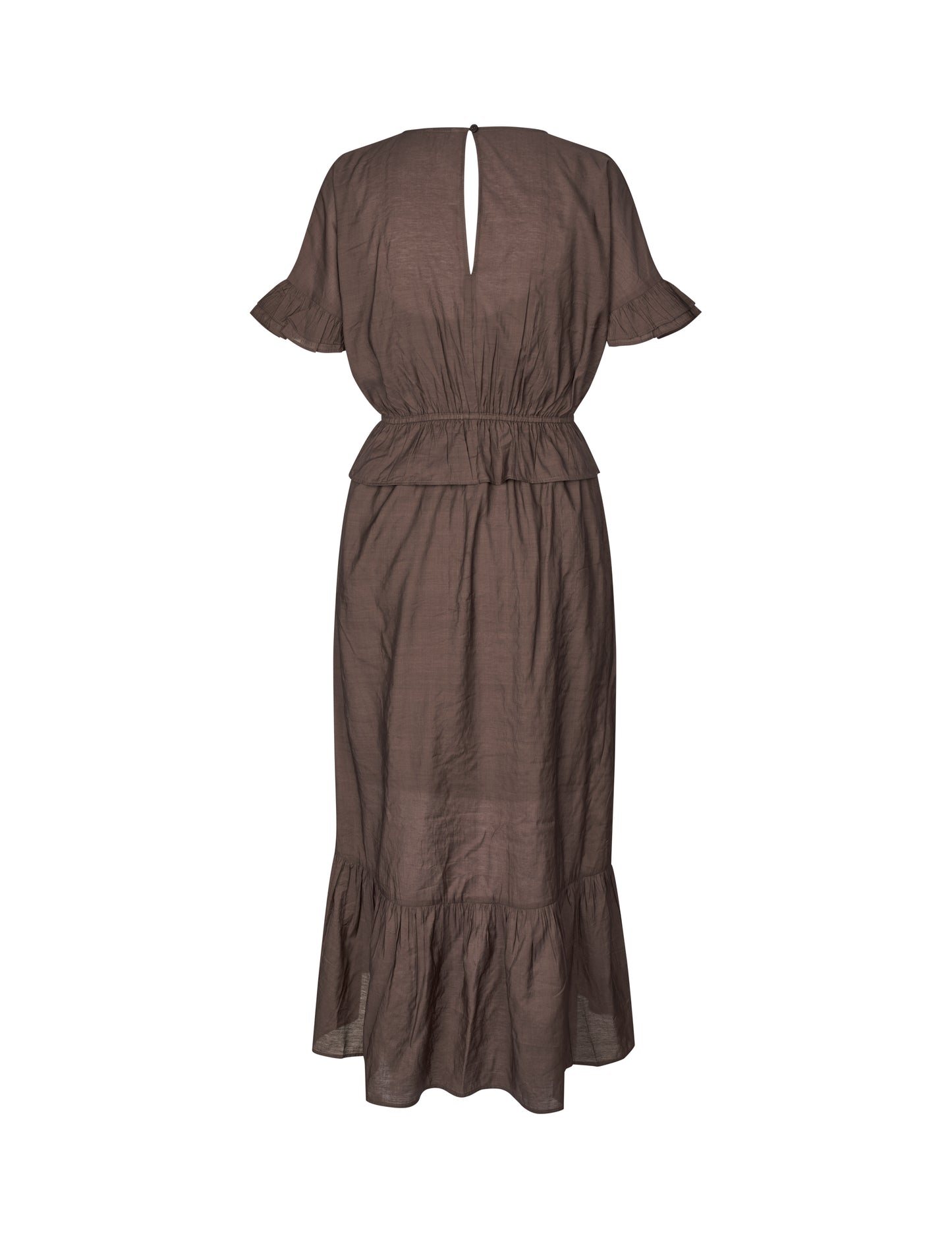 MBYM GUNNOVOR Kleid, chocolate brown