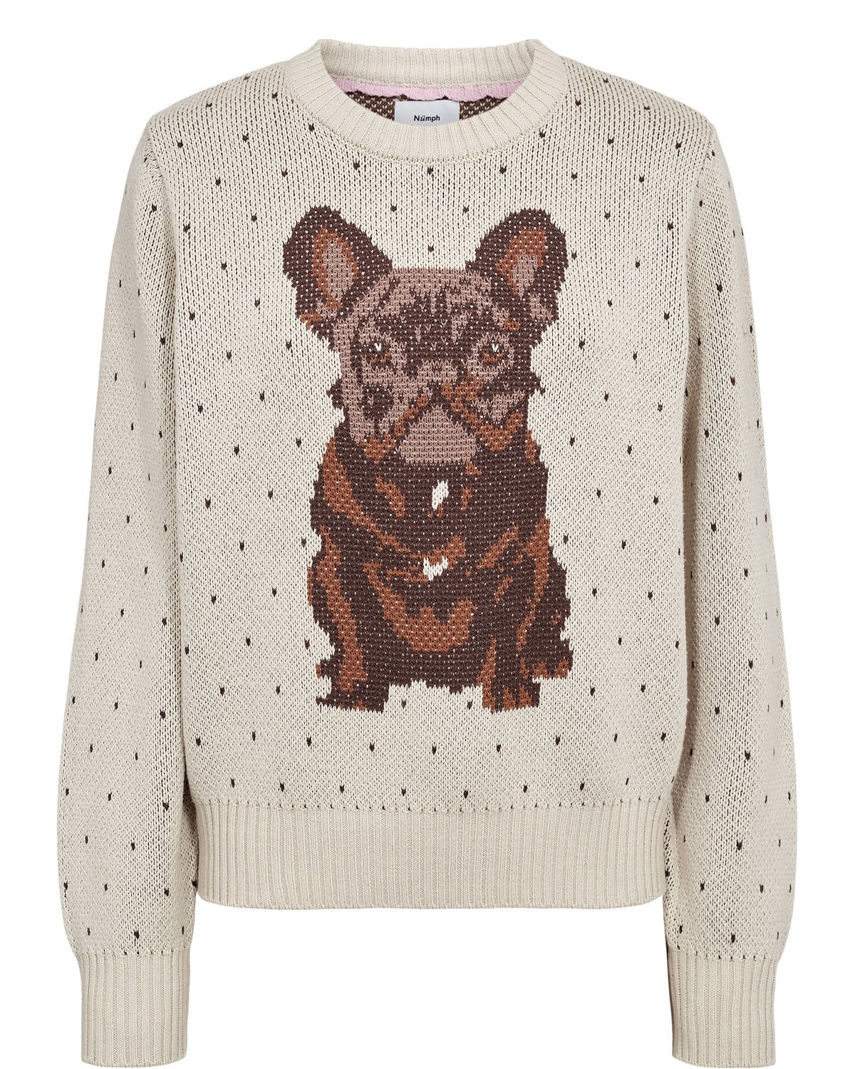 NÜMPH NUSAMARA Pullover, gray