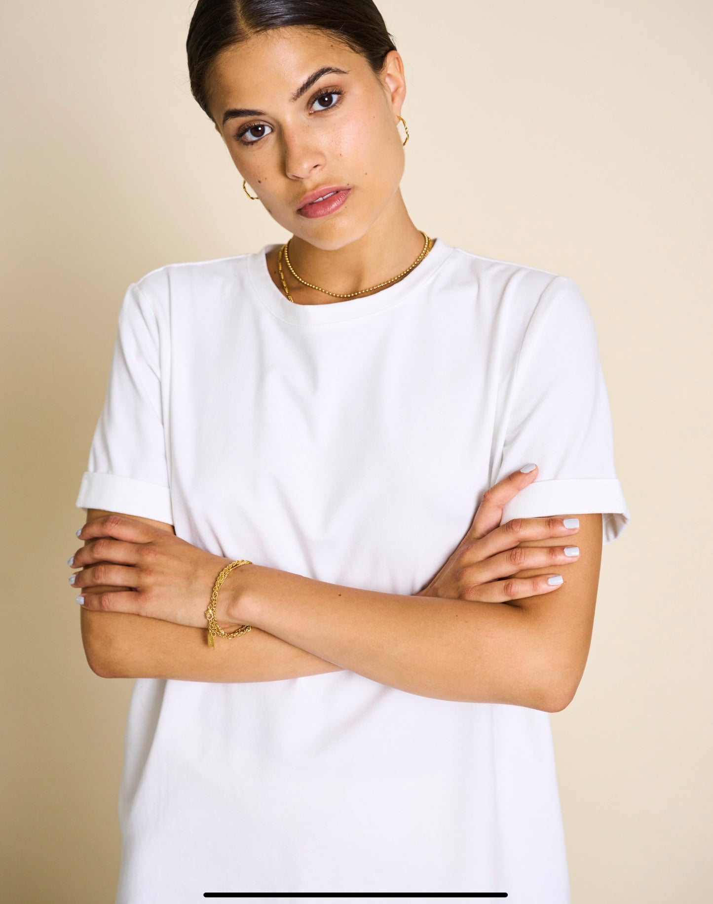 JAN|N JUNE BOY T-Shirt, weiß