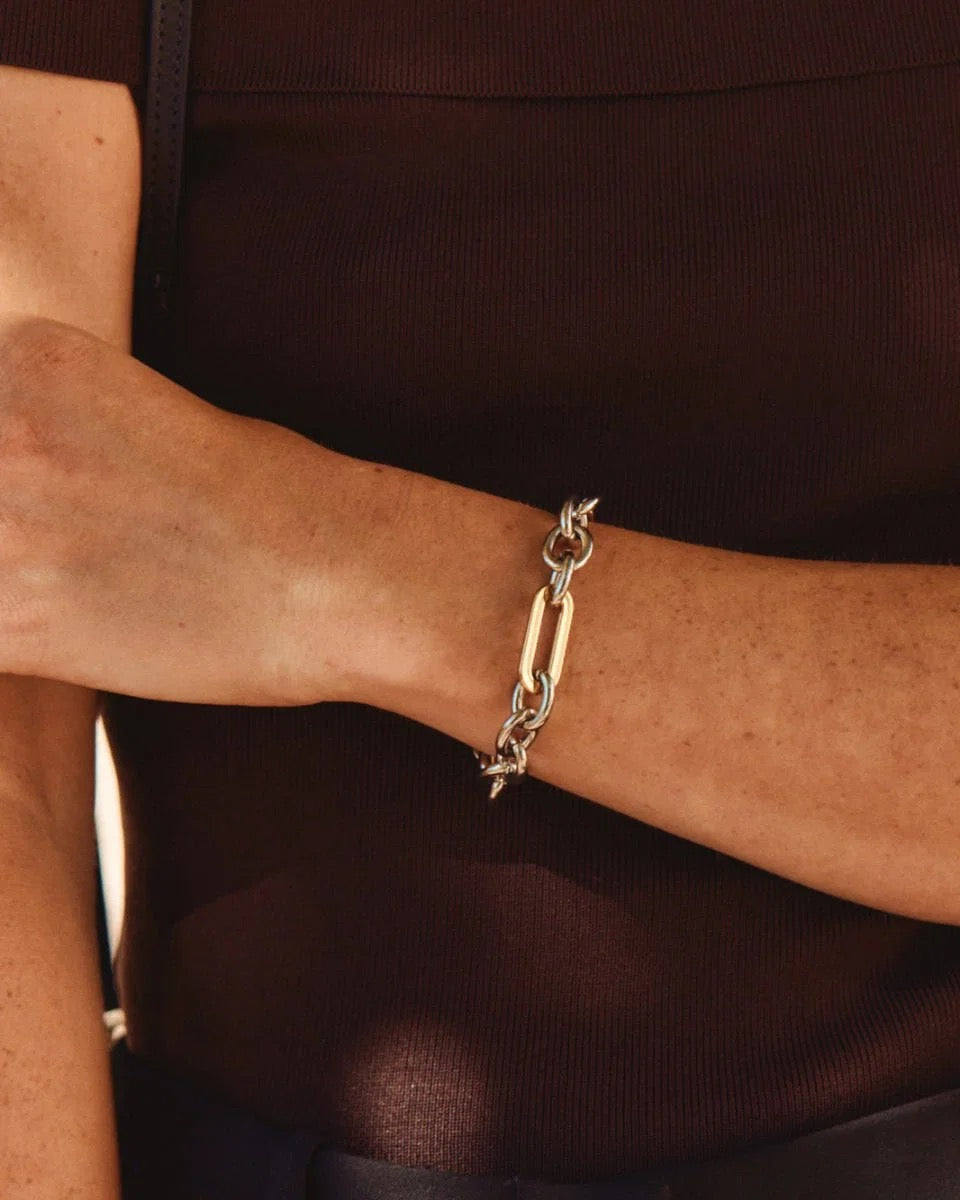 EDBLAD MEDLEY Armband, silber/gold