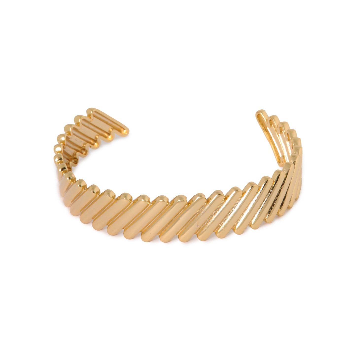 LABEL. KIKI GOLDEN TWIST Armreif, gold