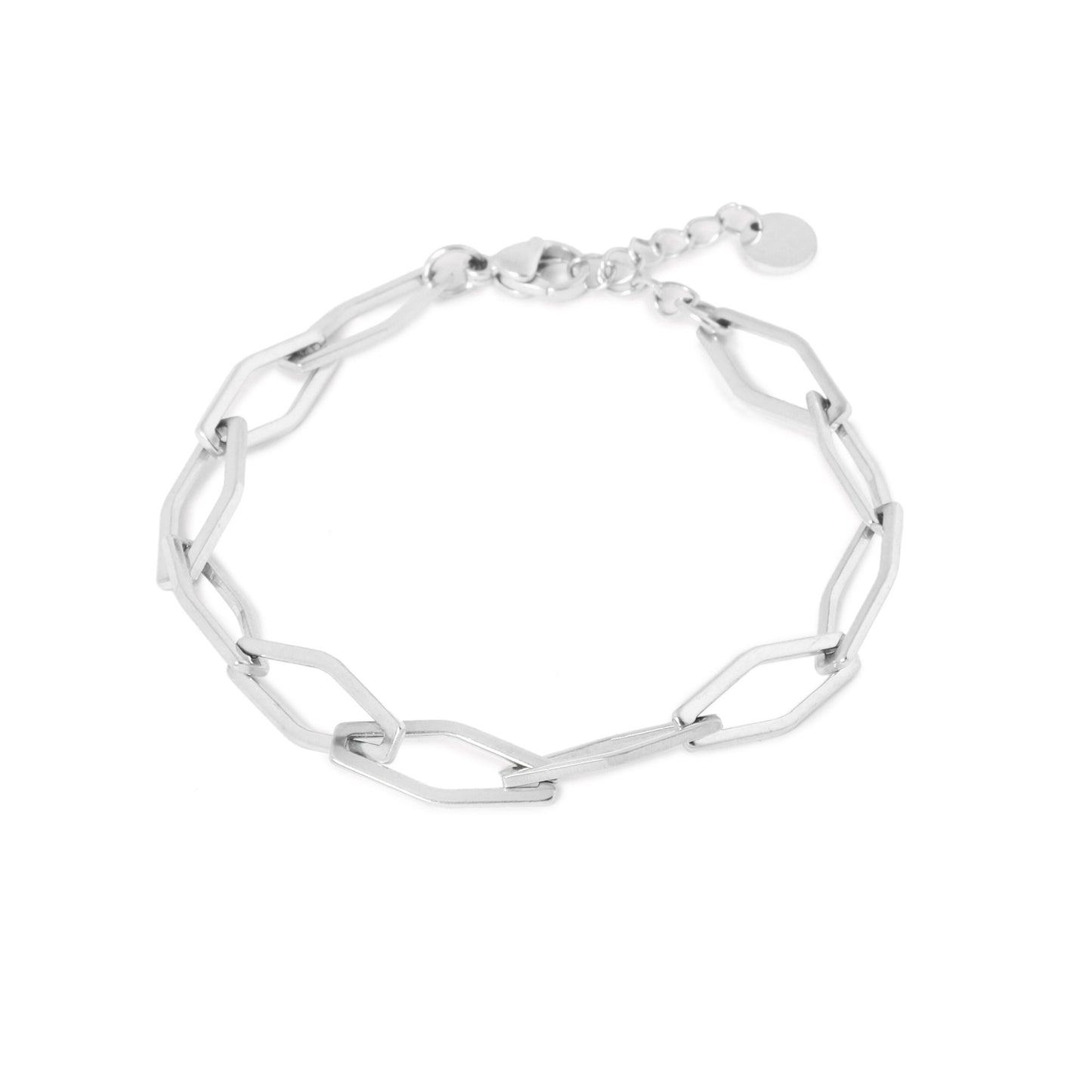 LABEL KIKI WOBBLY Armband, silber