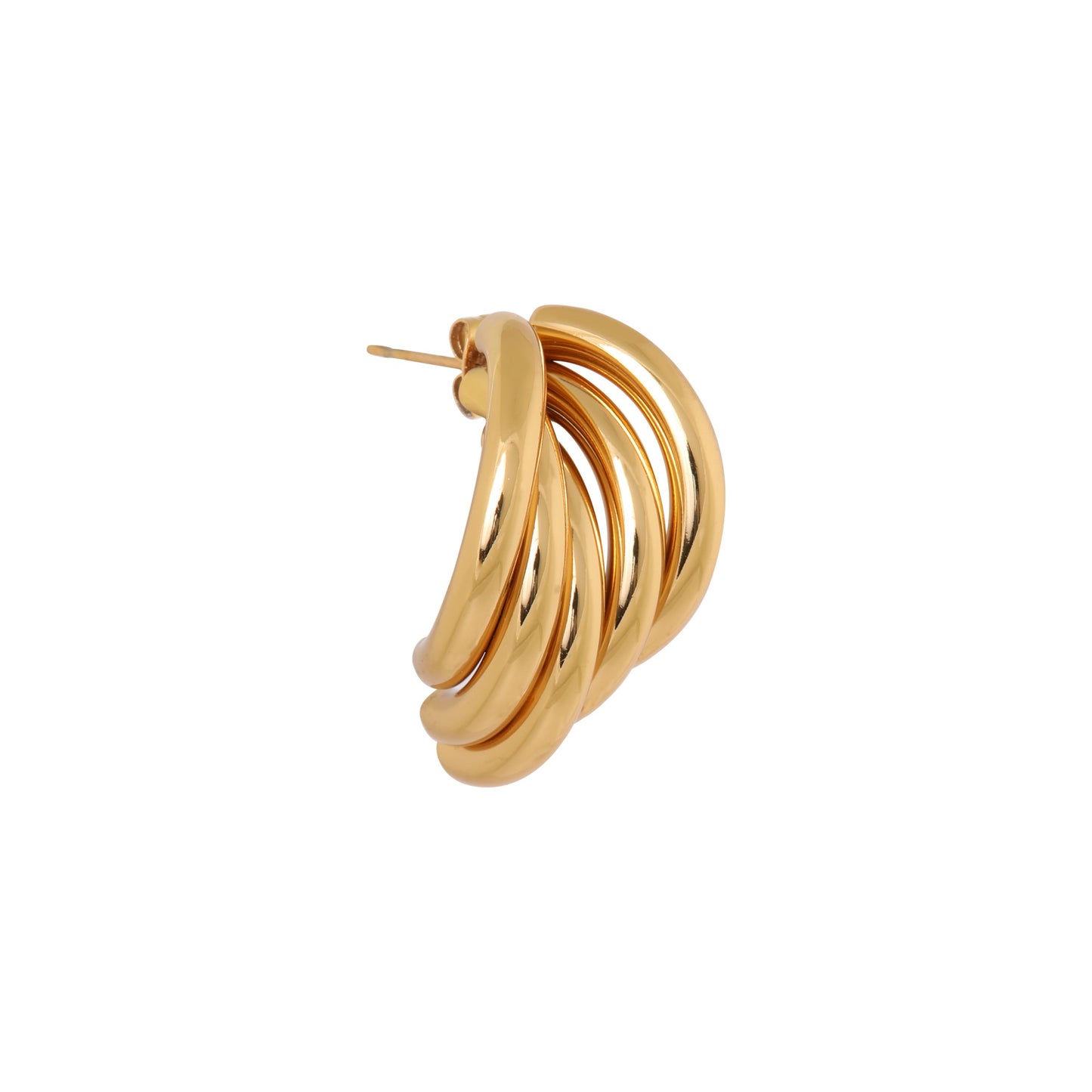 LABEL KIKI GOLDEN GLAMOUR Hoop, gold