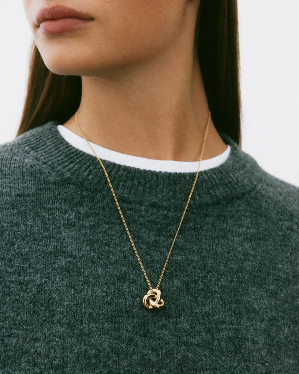 EDBLAD INFINITY KNOT Kette, gold