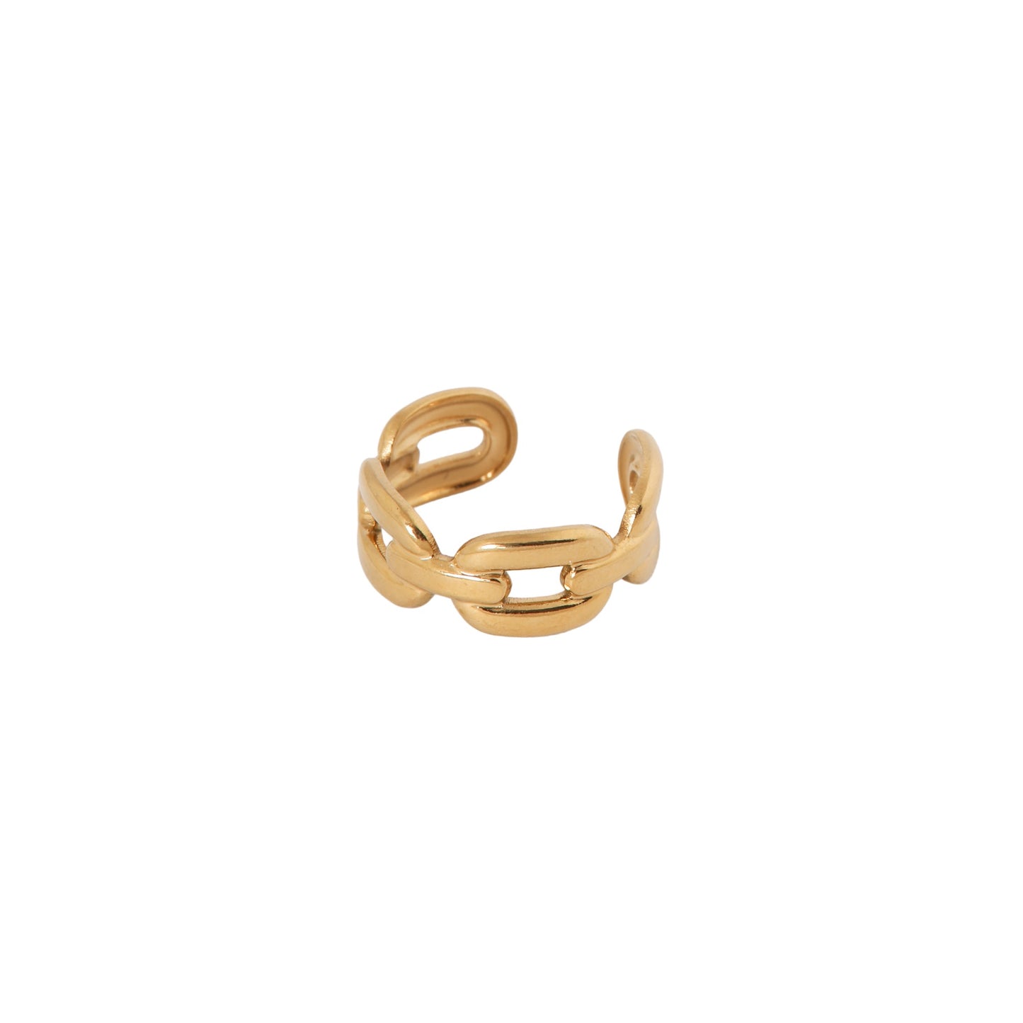 LABEL KIKI WAVY Ear Cuff, gold