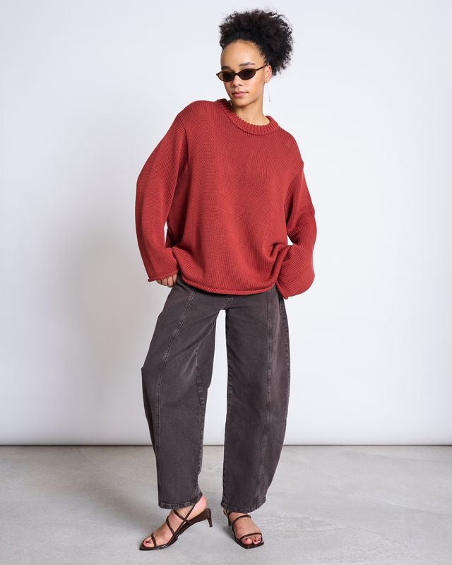 JAN|N JUNE SONA Pullover, mid red