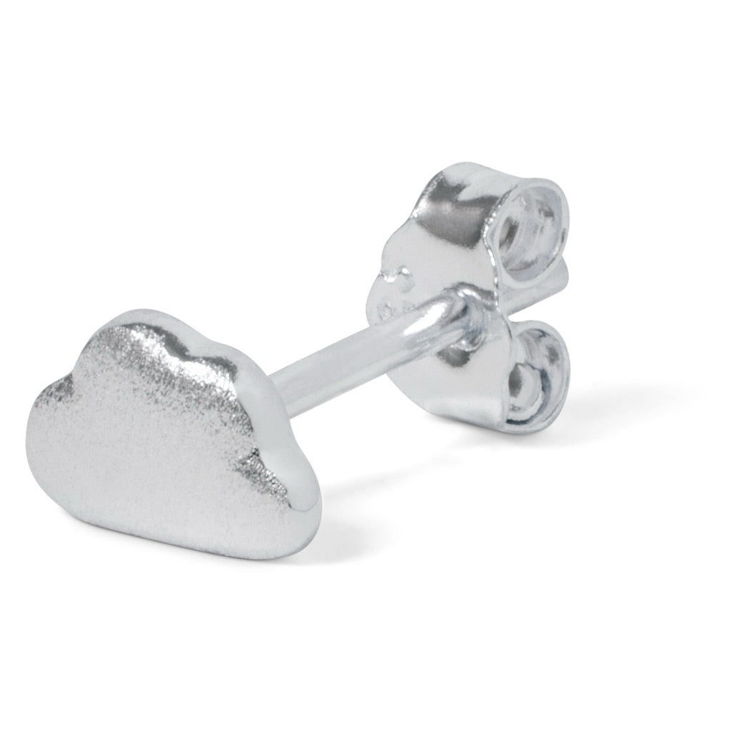 LULU COPENHAGEN CLOUD Ohrstecker, silber