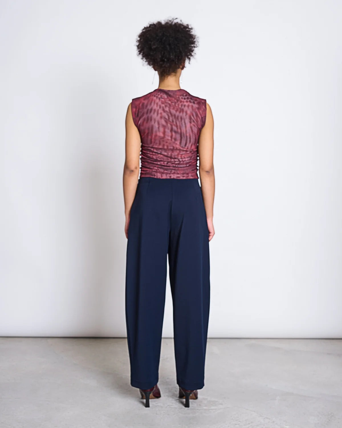 JAN|N JUNE LAGUNA Top, carmine curl