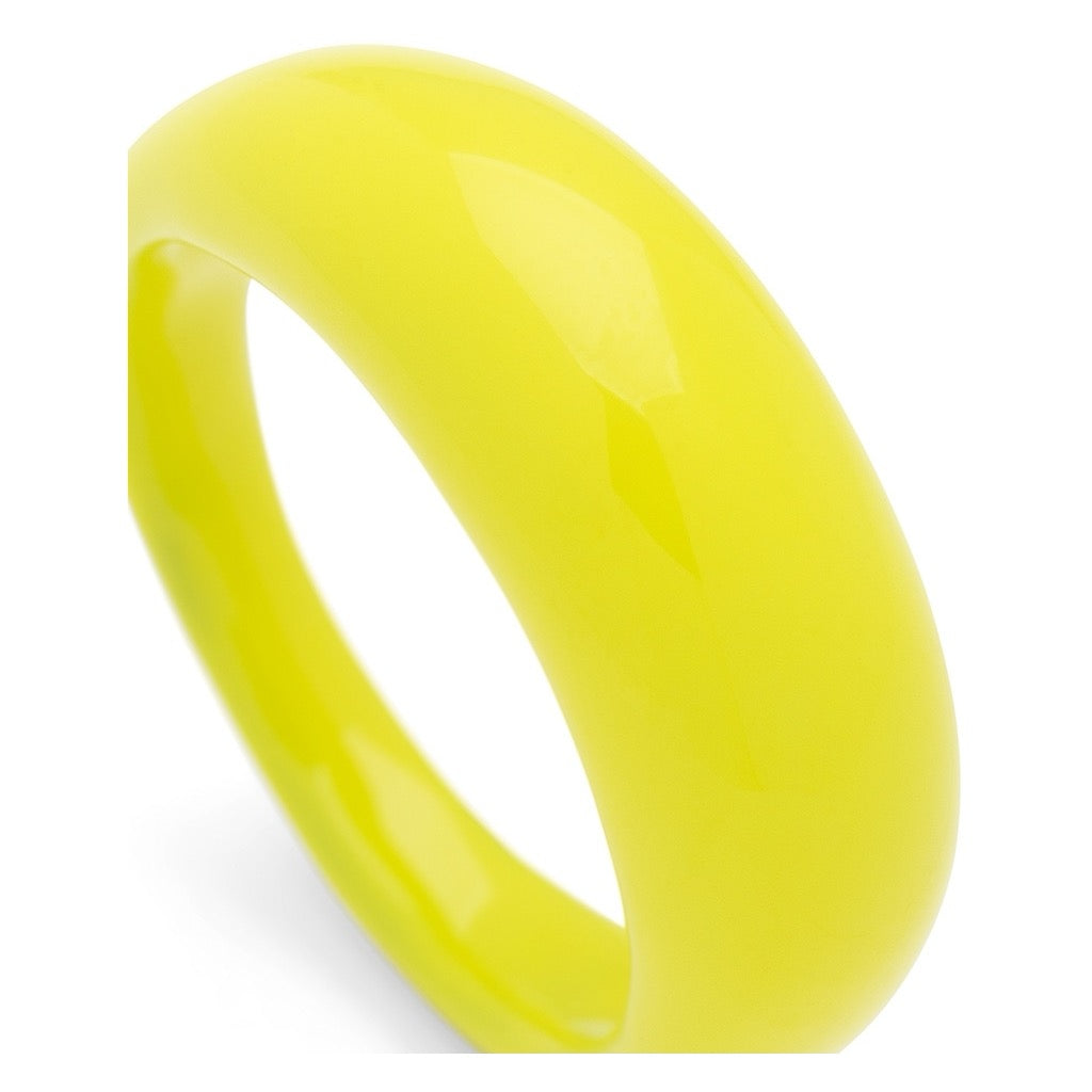 LULU COPENHAGEN CHUNKY COLOR Ring, wild lime