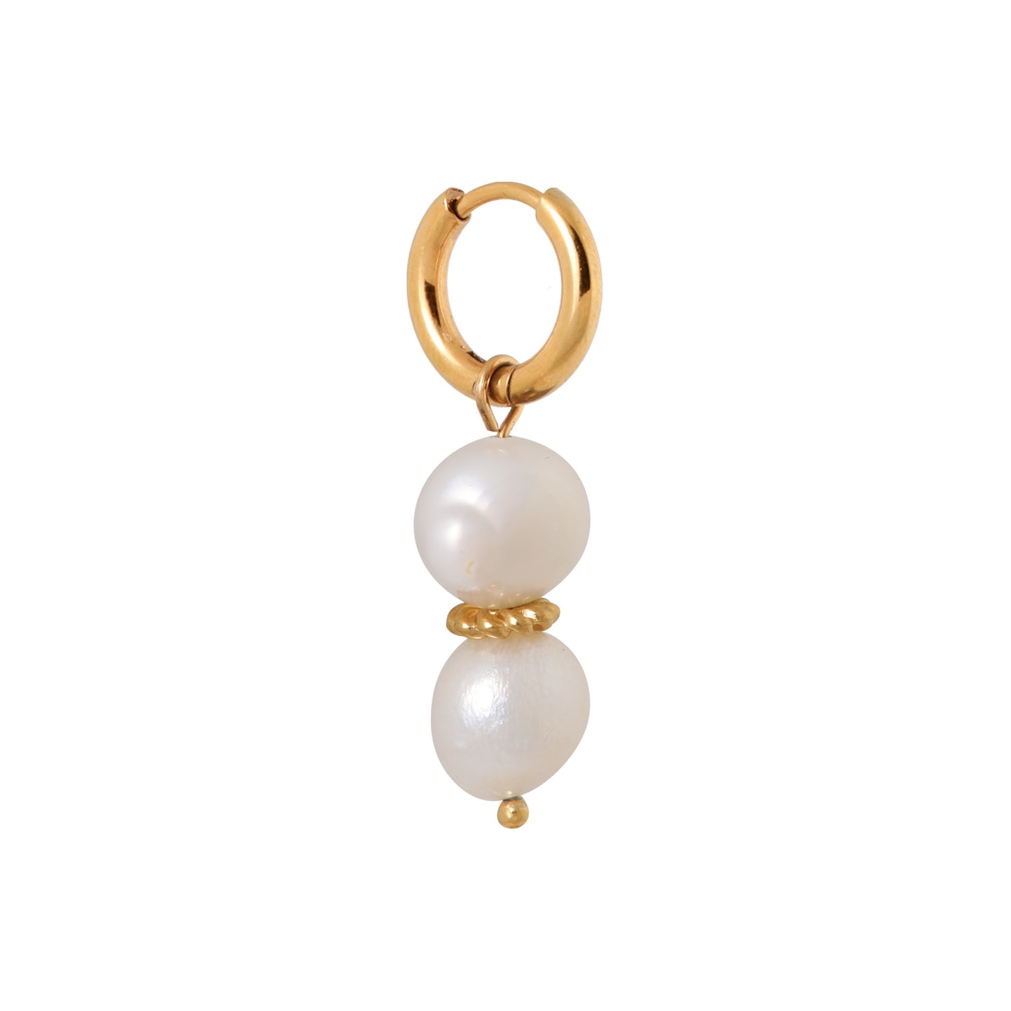 LABEL KIKI BELLE PEARL Hoop, gold