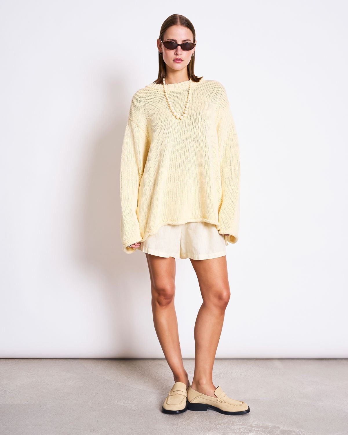 JAN|N JUNE SONA Pullover, buttermilk