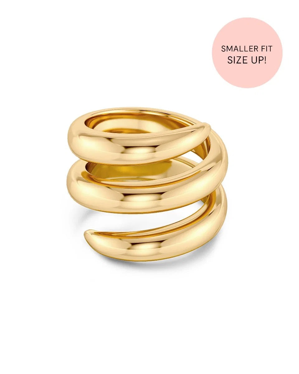 EDBLAD SPIRE Ring, gold