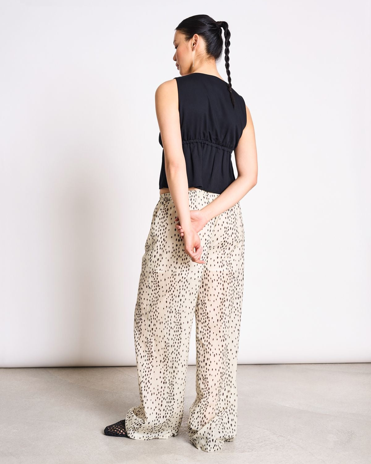 JAN|N JUNE ORIGAN Hose, dalmatian dots