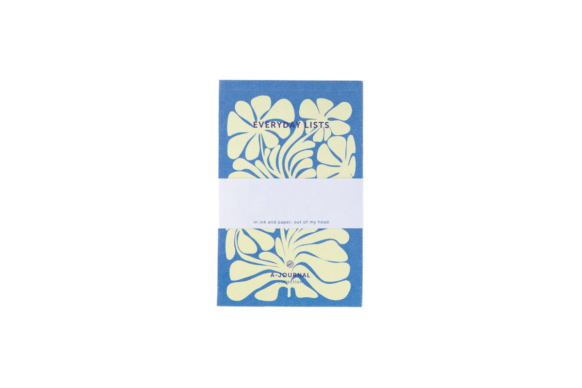 A-JOURNAL EVERYDAY LISTS Notizblock, arty lavender