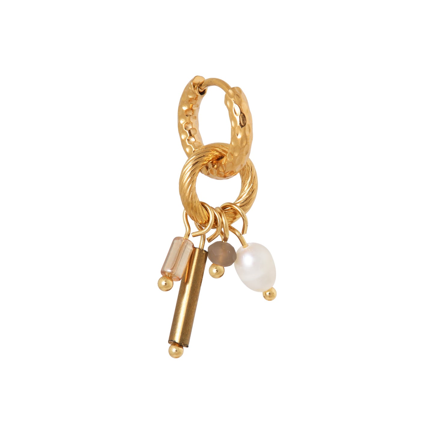 LABEL KIKI LIVA Hoop, gold