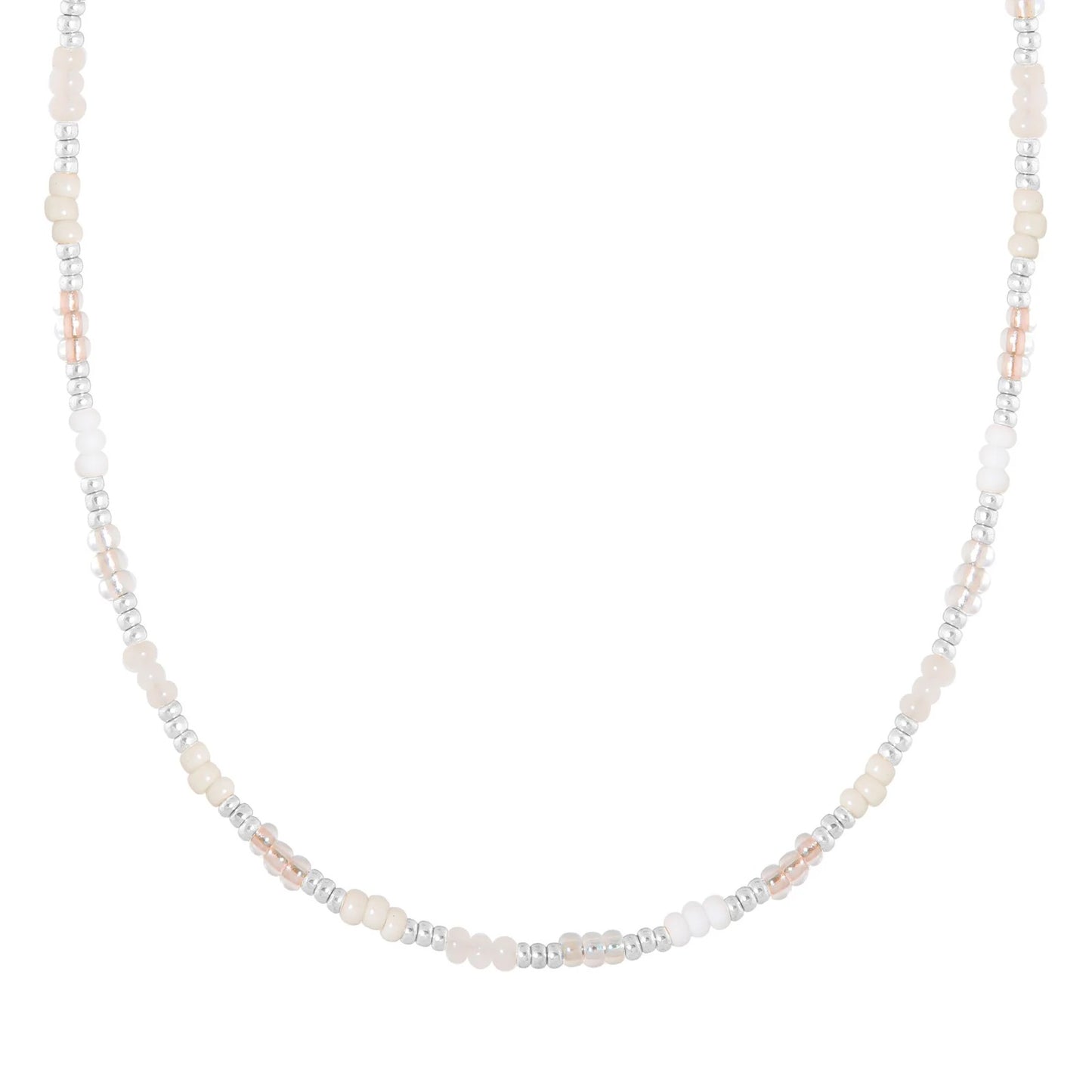 LABEL KIKI WHITE RAINBOW Kette, silber