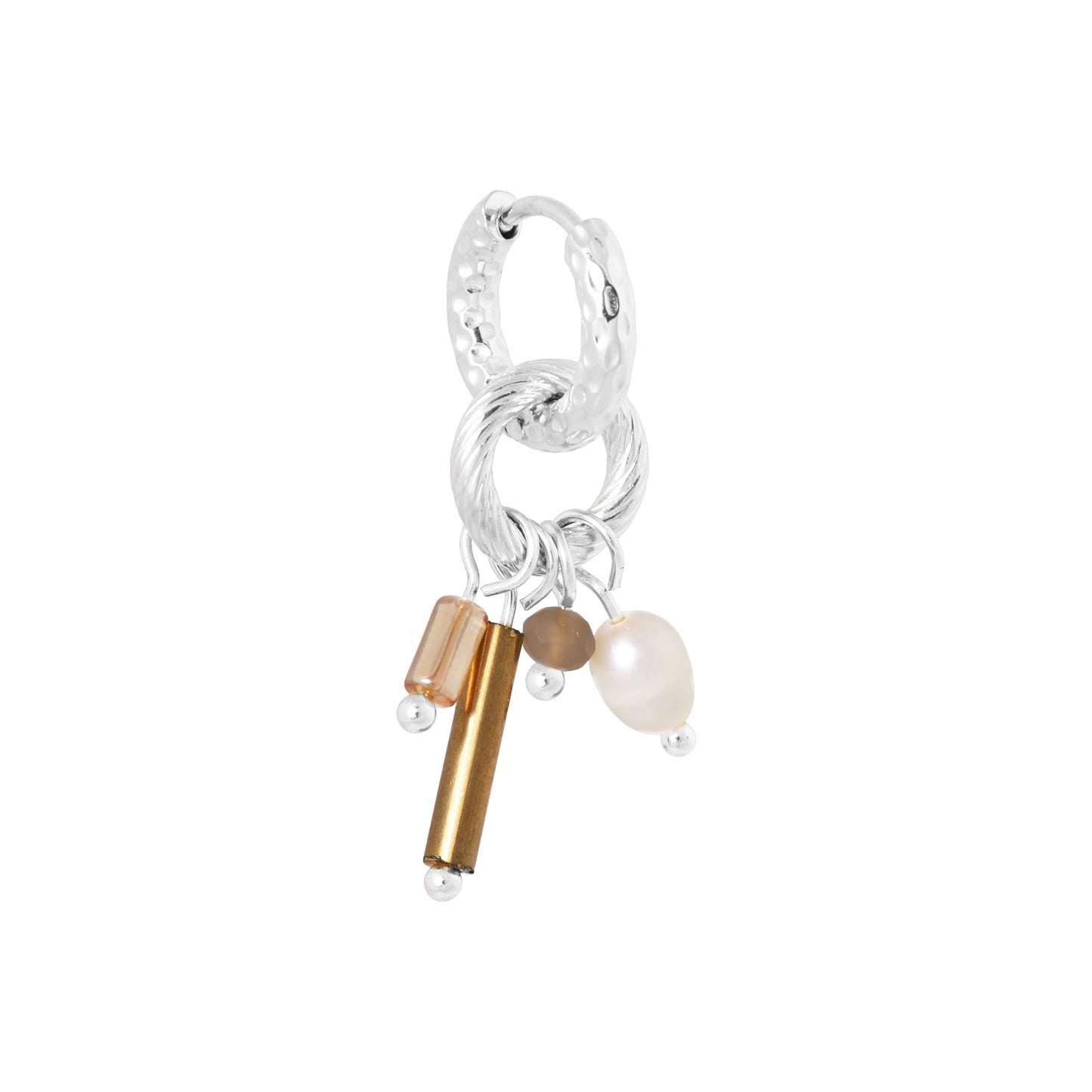 LABEL KIKI LIVA Hoop, silber