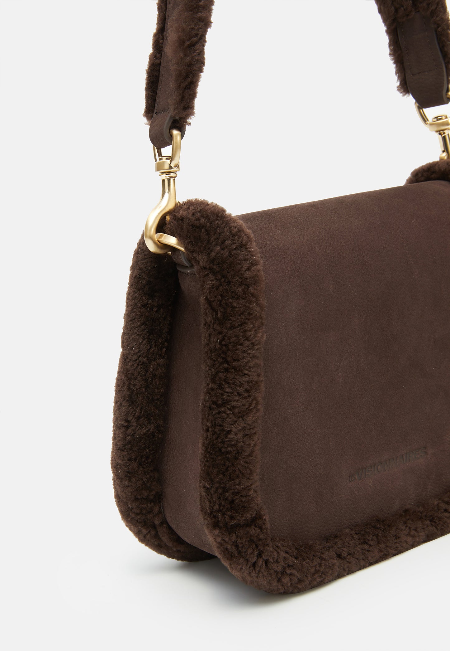 LES VISIONNAIRES ELLI TEDDY Handtasche, pecan