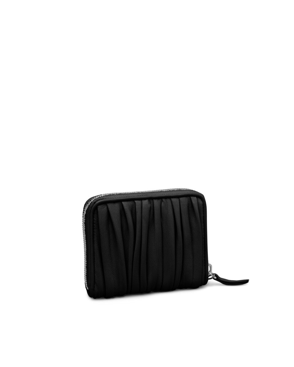 LES VISIONNAIRES ELINA PLEATED Portemonnaie, black