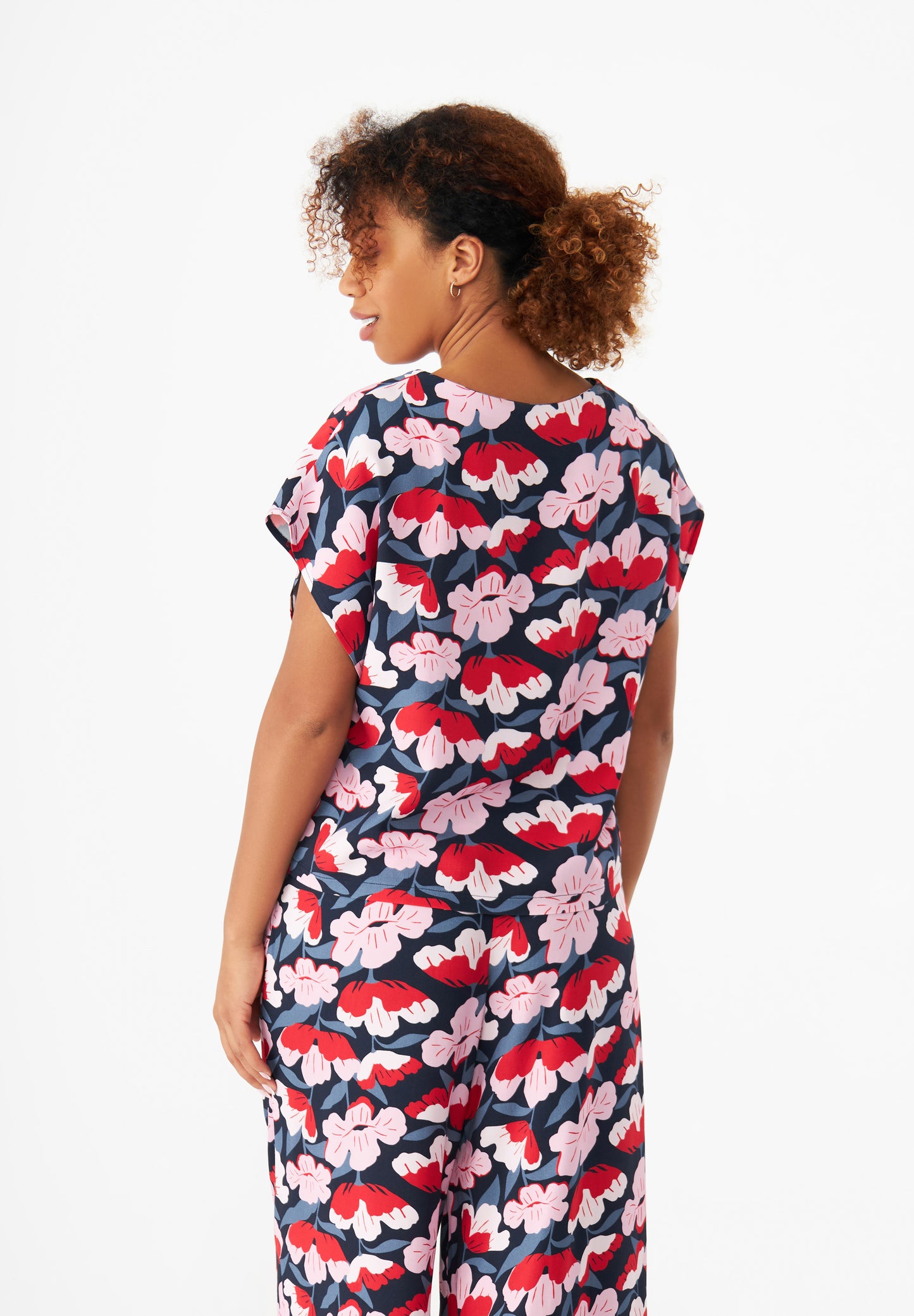 GIVN BERLIN RUBY Bluse, Blumenmuster